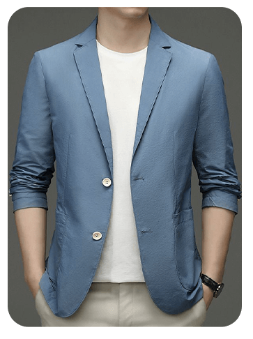 Men's light summer suit jacket (Pack of 2)