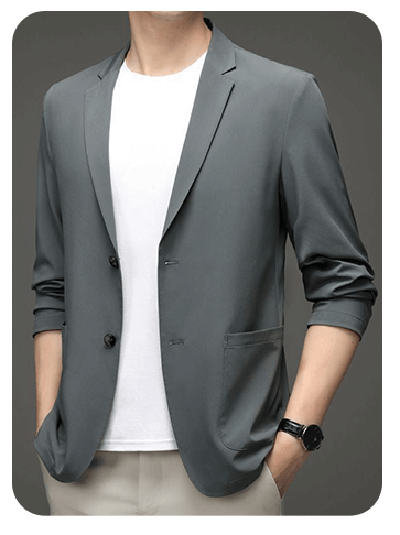 Men's light summer suit jacket (Pack of 2)