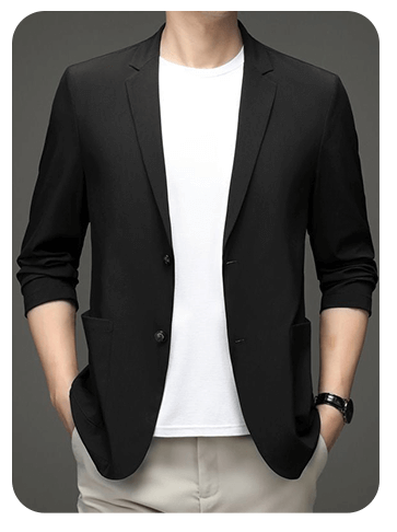 Men's light summer suit jacket (Pack of 2)