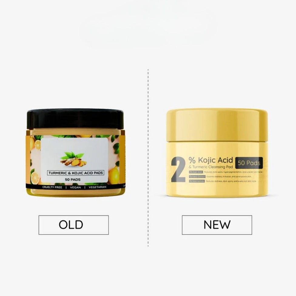 Turmeric & Kojic Acid Cleansing Pads (50 Pads)