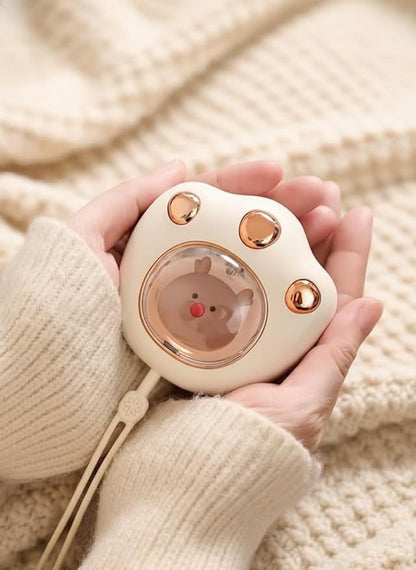 Eco-Friendly Cat Paw Hand Warmer: USB, Reusable & Long-Lasting