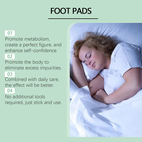 100% 🥉 Pure Sole Herbal & Gentle Ingredient Detox Foot Pads  BUY 10 GET 20 FREE (Pack of 30)