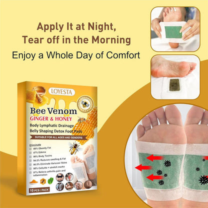 Bee-Venom & Ginger Night Detox Pads (BUY 10 GET 10 FREE)