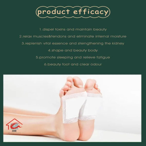 100% Detox Foot Pads (BUY 10 GET 10 FREE )