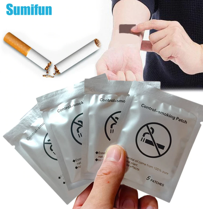 🚭 Anti-Smoke Patch – Quit Smoking Naturally & Easily (Buy 10 Get 10 Free)